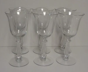 Cambridge REGENCY Water Goblets STRATAVARI SET OF SIX More Here - Picture 1 of 3