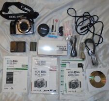 Canon EOS Digital REBEL Camera Kit EF-S 18-55, in Box + 380 EX Speedlite + More