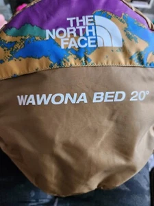 The North Face Wawona Bed 20 Camping Sleeping Bag 20F/-7CMulticolor NEW WITH TAG - Picture 1 of 4