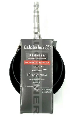 Calphalon Premier Hard-Anodized Nonstick 10-Inch and 12-Inch Fry Pan Set - Image 1 of 4