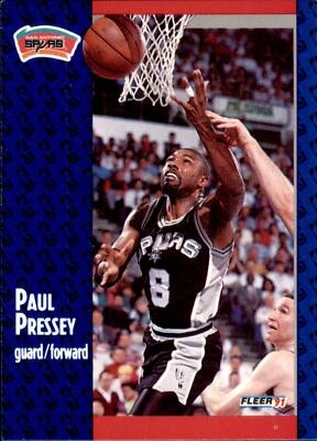 Paul Pressey #186 1991-92 Fleer - Image 1 of 2