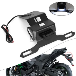 Fender Eliminator License Plate Holder LED Light For Kawasaki 2020-2021 Z1000SX - Imagen 1 de 10