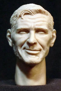 A-46 HARRISON FORD INDIANA JONES RESIN HEAD SCULPT Action figures 1/6 Scale - Foto 1 di 4