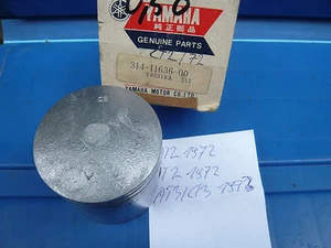 Yamaha AT2 + AT3 CT2 + CT3 1972-73 Pistons +0.50mm_Piston_2nd O/S_66.50mm_Engine - Picture 1 of 6