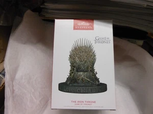 Hallmark Keepsake "Trono de Hierro - Juego de Tronos" 2022 Adorno de Sonido NUEVO - Imagen 1 de 1
