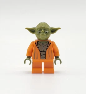 Lego Star Wars Misprint Orange Yoda Minifigure Prototype Error Test Print - Picture 1 of 3