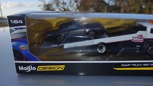 Maisto Die Cast ~ Ramp Truck 1987 Buick Grand National ~ 1:64 Scale - Picture 1 of 3