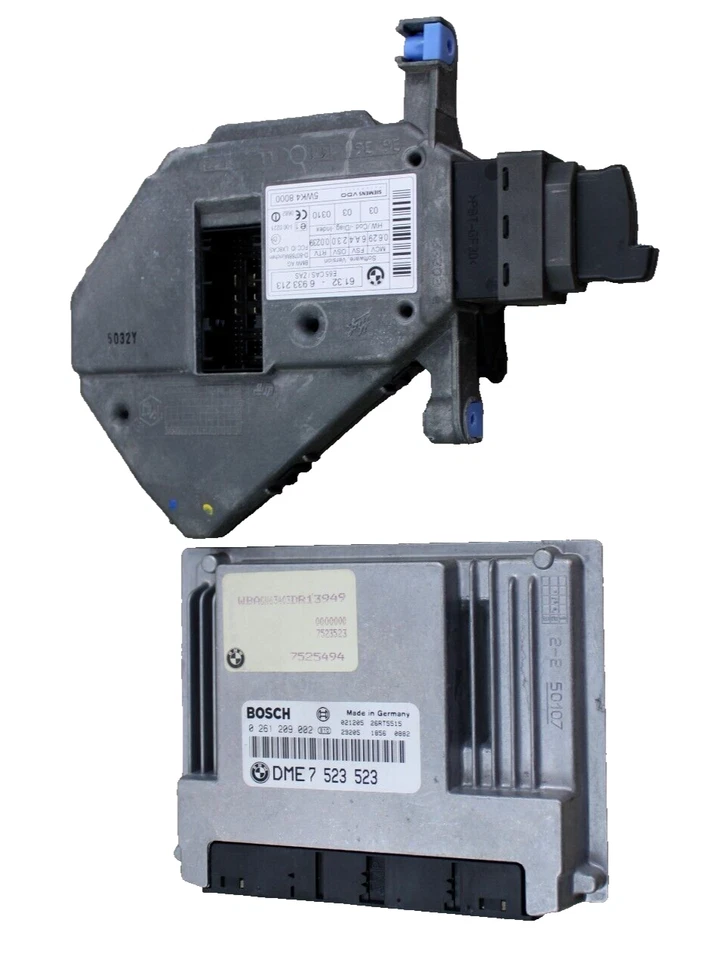 02-2008 BMW E65 E66 745I 745LI N62 ENCENDIDO ECU DME MÓDULO DE CONTROL DEL MOTOR ME9.2 Foto 1 de 4