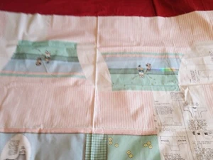Vintage Daisy Kingdom Fabric Panel Child's Oversize Play Shirt/Purse Cut Sew - Picture 1 of 6