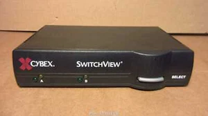 Commutateur Cybex SwitchView 520-194-003 KVM VGA PS/2 moniteur souris clavier exclus bloc d'alimentation - Photo 1/3