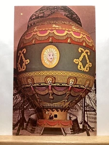 Montgolfier Balloon: - Vintage Postcard - Picture 1 of 3