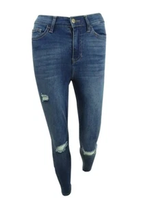 Celebrity Pink SEBASTIAN Women's Juniors' Curvy Skinny Ankle Jeans, 7/28 - Picture 1 of 2