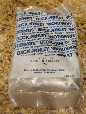 SEALED Brake Hydraulic Hose Rear Beck/Arnley 073-1154 fits 68-78 Fiat 124 - Image 1 of 2