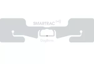 Etiqueta RFID con incrustación húmeda DogBone (Impinj Monza R6) 3 mm espuma RA2 pegamento - Imagen 1 de 2