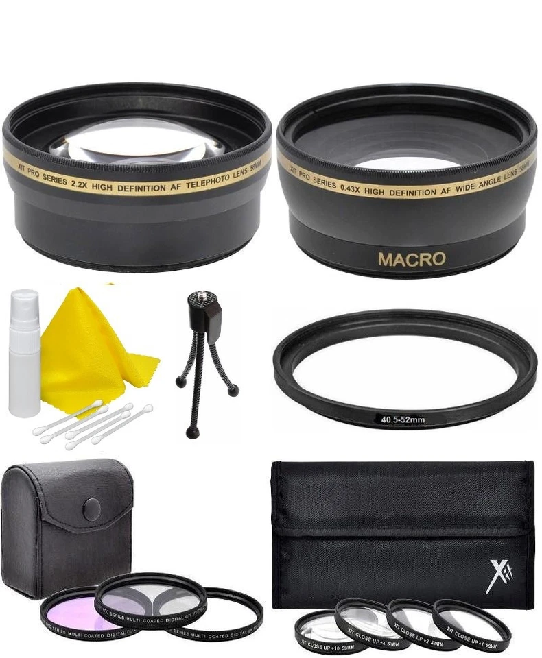 Wide Telephoto Filter Set for Samsung NX 20-50mm Lens NX2000 NX500 NX300 NX30 + - Image 1 of 4