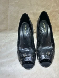 Zapatos de salón para mujer Sergio Rossi Peep Toe talla 40 - Imagen 1 de 5