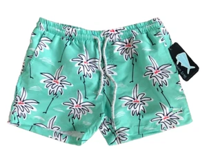 Boys Mint Green Swim Trunks Size Youth 7 (A1) - Picture 1 of 2