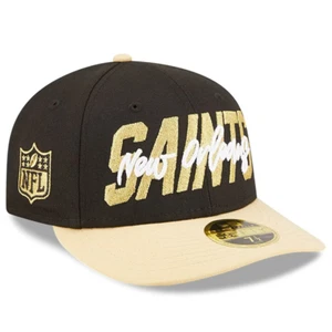 Gorra New Orleans Saints 2022 NFL Draft bajo perfil 7 1/2 59Fifty New Era - Imagen 1 de 5