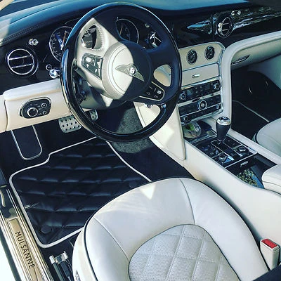 Alfombrillas acolchadas Bentley Mulsanne personalizadas de recambio Foto 1 de 4