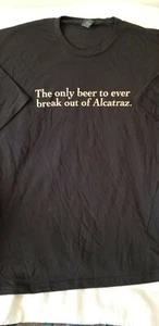 Brand New Dos Equis ‘Most Interesting Man in the World’ Alcatraz Black T-Shirt - Picture 1 of 4