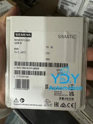 New Siemens 6ES7954-8LC03-0AA0 6ES7 954-8LC03-0AA0 SIMATIC S7, memory card - Image 1 of 3