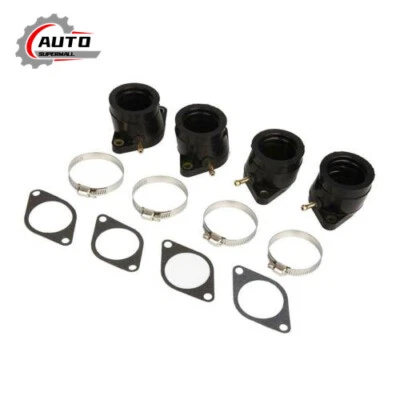 Carb Intake Manifold Boot for Yamaha XJ650 XJ750 Maxim Seca 1981 1982 1983 x4 - Image 1 of 4