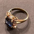 Gold “925” Amethyst Ring, Size 9