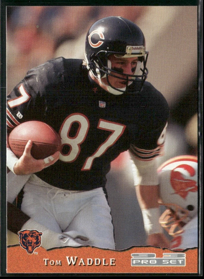 Tom Waddle 1993 Pro Set #83 Chicago Bears - Image 1 of 2