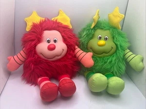Rainbow Brite Lucky Green Sprite Romero Red 12” Plush 2003 Hallmark - Picture 1 of 6