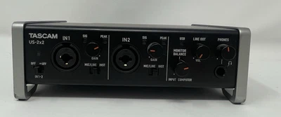 TASCAM US-2x2 2-In 2-Out Two Channel USB Audio MIDI Recording Interface - Image 1 of 4