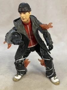 Toy Biz Marvel Fantastic Four Movie Snowboarding Human Torch action figure.  - Picture 1 of 9