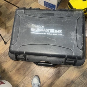 Argco Gruvmaster G-2X Combo Roll Groover ratchet needs work 1"-6" Pipe - Picture 1 of 8
