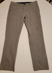 Nickel & Iron Gray Stretch 5 Pocket Men's 36x30 Performance Chino Golf Pants - Picture 1 of 7