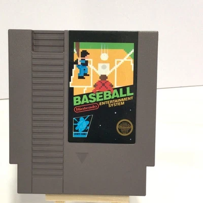 Baseball Nintendo NES 1983 Video Game Cartridge Only VGC - Image 1 of 4