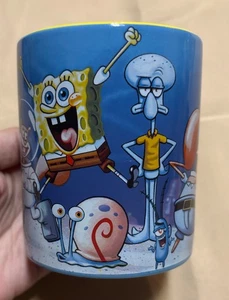 Nickelodeon Becher SpongeBob Schwammkopf 90er Cartoons 2019 Kaffee Suppe Tee 14oz - Bild 1 von 14