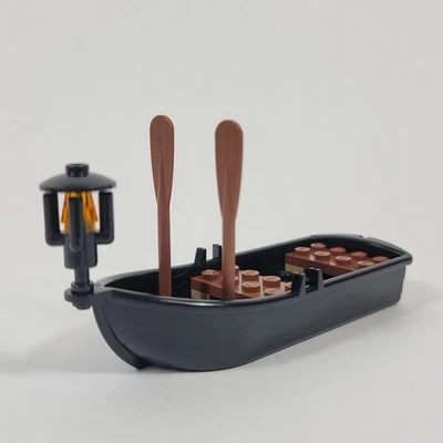 LEGO Pirates of the Caribbean Whitecap Bay черный ряд весла для лодки 14 x 5 x 2 2551 - Изображение 1 из 4