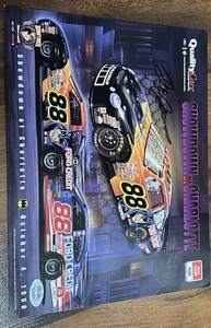 Dale Jarrett SHOWDOWN AT CHARLOTTE BATMAN VINTAGE NASCAR signed photo PSA/dna￼ - Picture 1 of 5