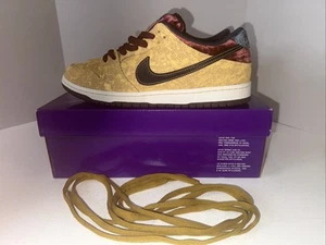 NIKE SB DUNK LOW PRO (CELESTIAL GOLD/BLACK) SNEAKER SCHUHE GRÖSSE 11 FZ1278-200 - Bild 1 von 9