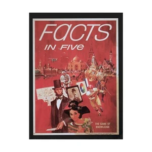 Avalon Hill Boardgame Facts in Five Box Fair/EX - Picture 1 of 1