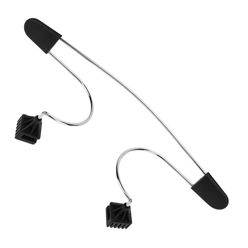 Car Clothes Rack Reusable Headrest Coat Hanger Silver Durable ABS ...