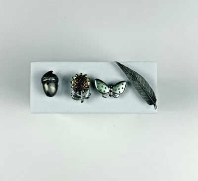 Woodland Push Pins, Set of Four - Image 1 of 2