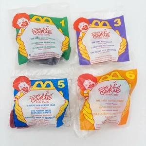 Eric Carle McDonald’s Happy Meal Juguetes Lote de 4 Personajes Sellados 2000 Libro de Cuentos - Imagen 1 de 12