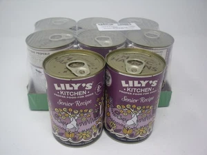 Lily's Kitchen Senior Recipe Wet Dog Food Turkey 8 Cans x 400g BB 2/2027 - Picture 1 of 6