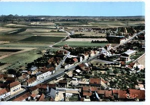 CP 62 - PAS-DE-CALAIS - Sains-en-Gohelle - Vue aérienne - Route Nationale - Picture 1 of 1