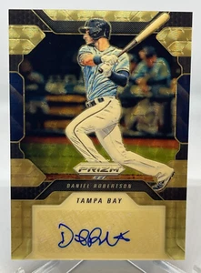 Daniel Robertson 2017 Chronicles Prizm Gold Vinyl Rookie Auto #1/5 Tampa Bay RC - Picture 1 of 11