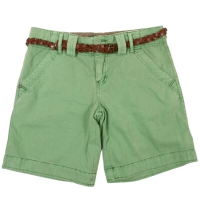 Sanctuary Anthropologie Shorts with Belt Bermuda Style cotton Size 26 - Image 1 of 4