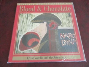 ELVIS COSTELLO VERIFIED NUMBERED 1766 BLOOD&CHOCOLATE MFSL 180GRAM AUDIOPHILE LP - Picture 1 of 2
