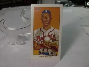 2024 Topps 206 #NNO - Hank Aaron - Milwaukee Braves 24-327 - Picture 1 of 2