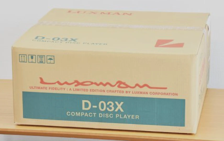 Luxman D-03X Audiophile CD Player & DAC - Premium Hi-Fi Audio AC100V