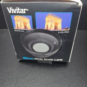 Vivitar Wide Angle 0.43X Conversion Lens with Macro - Picture 1 of 5
